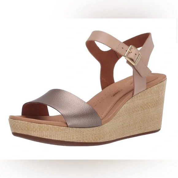 Rockport Shoes Rockport Lyla Wedge Sandals With Ankle Strap
